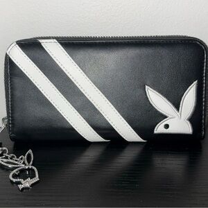 Black and White Playboy Wallet